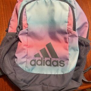 Adidas Gradient Pink, Blue and Purple Backpack